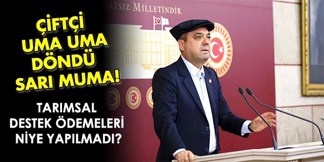 AYGUN BASIN TOPLANTISINDA ÇİFTÇİNİN HAKKINI SORDU