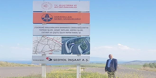 TEKİRDAĞ?DA YOLLAR YARIM YAMALAK!