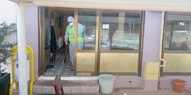ERGENE?DE KAHVEHANE VE ÇAY OCAKLARI DEZENFEKTAN EDİLDİ