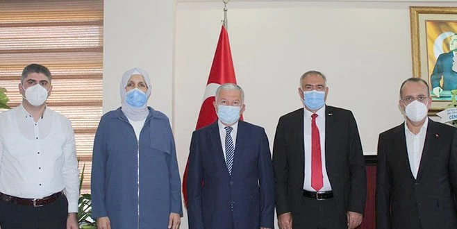 KAYMAKAM DURU?YA KIZILAY?DAN HAYIRLI OLSUN ZİYARETİ