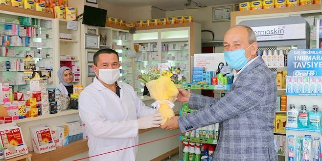 BAŞKAN ATA ECZACILARI, ZİYARET ETTİ