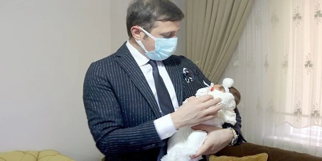 BAŞKAN AKAY?DAN HOŞ GELDİN BEBEK ZİYARETİ 