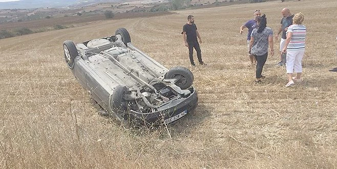 BU ARAÇTAN BURNU BİLE KANAMADAN ÇIKTI