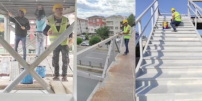BÜYÜKŞEHİR ÜSTGEÇİTLERİN BAKIM VE ONARIM ÇALIŞMALARI TAMAMLADI