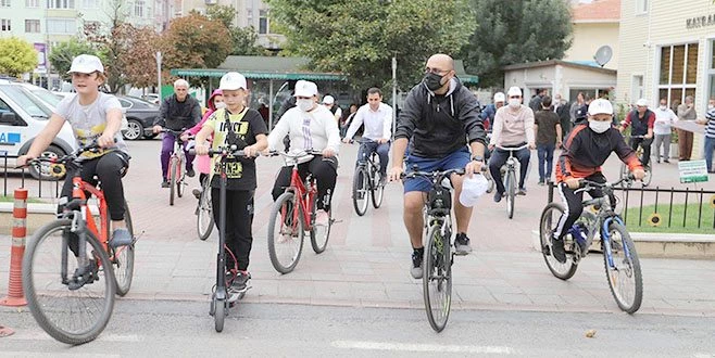 SAĞLIK YAŞAM İÇİN PEDAL ÇEVİRDİLER