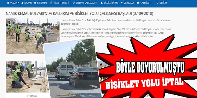 BİSİKLET?YOLU?SİZLERE?ÖMÜR!