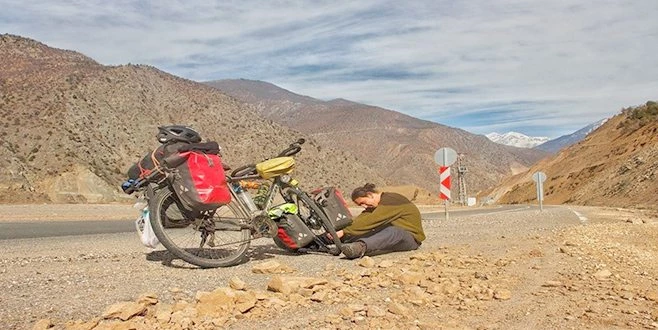 1 YILDA TÜRKİYE`Yİ BİSİKLETLE DOLAŞTI