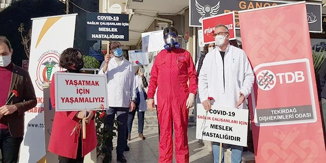 CHP?Lİ YÜCEER :?COVİD-19 MESLEK HASTALIĞI KABUL EDİLMELİDİR? 