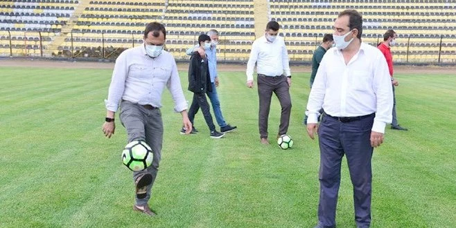 BAŞKAN YÜKSEL`DEN TEKİRDAĞSPORA İLK İDMANDA MORAL ZİYARETİ