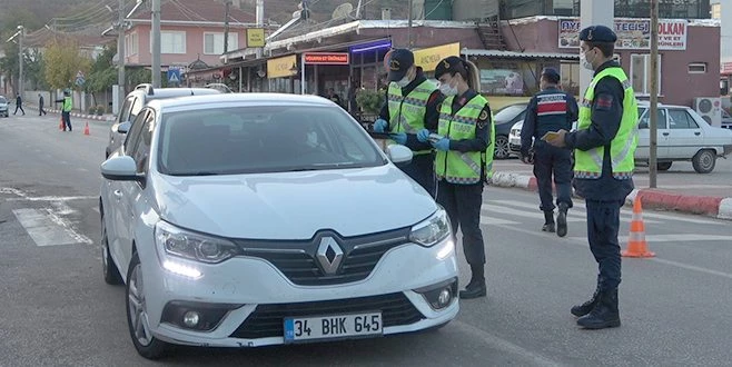 KIRKLARELİ?NDE DRONELİ TRAFİK DENETİMİ