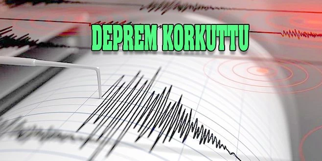 TEKİRDAĞ?DA KORKUTAN DEPREM