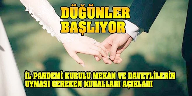 MASKESİZ DÜĞÜNE GİTMEK YASAK!