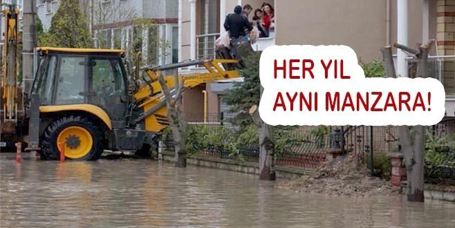 EDİRNE?DE SAĞANAK SEL OLDU