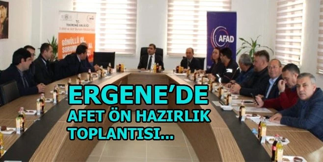 VATANDAŞLARA AFET HAZIRLIĞI!