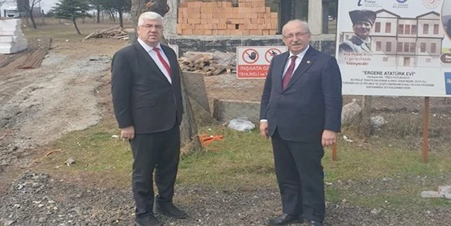 BAŞKANLAR ATATÜRK EVİ PROJESİNİ İNCELEDİLER