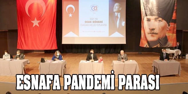 DÜKKANI KAPALI ESNAFA 2 BİN TL YARDIM YAPILACAK