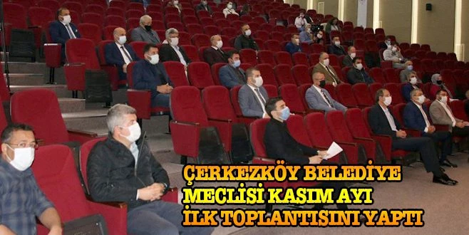 ÇERKEZKÖY`DE DEPREM KOMİSYONU KURULDU