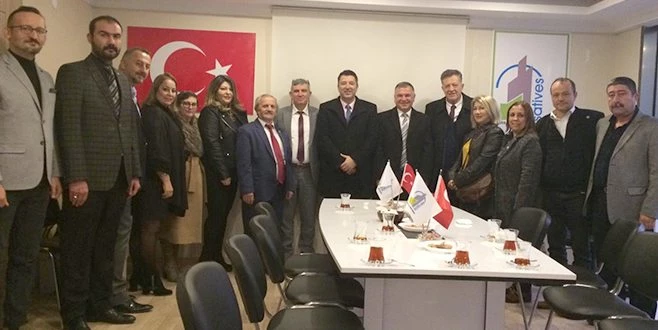 İL BAŞKANI ALKAYA?DAN SATİVES?E ZİYARET