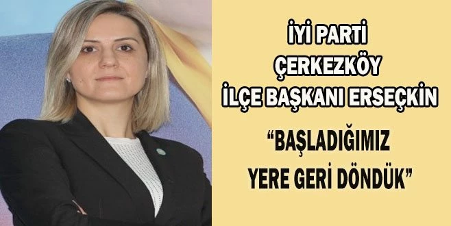 İYİ PARTİLİ ERSEÇKİN ESNAFA KAPANMA SÜRECİNDE DESTEK VERİLMESİNİ İSTEDİ