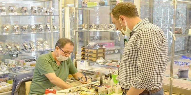 BAŞKAN YÜKSEL ÇARŞI ESNAFINI ZİYARET ETTİ