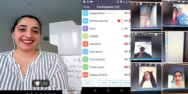 `KORONA VİRÜSÜ` TATİLİ EĞİTİME ENGEL OLAMADI