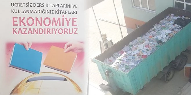 ESKİ KİTAPLAR EKONOMİYE KAZANDIRILDI