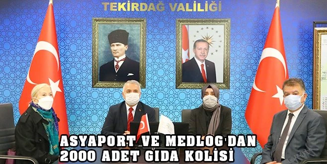TEKİRDAĞ VALİLİĞİ`NE TESLİM EDİLDİ