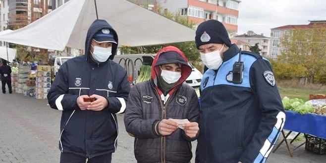 ZABITADAN SEMT PAZARLARINDA HES KONTROLÜ