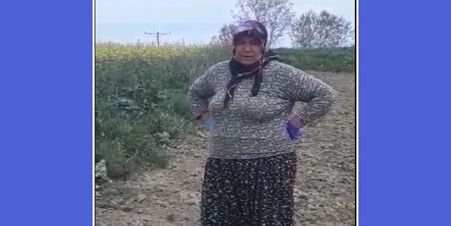 TEKİRDAĞLI ANNE TARLADA GÖZYAŞLARINA BOĞULDU