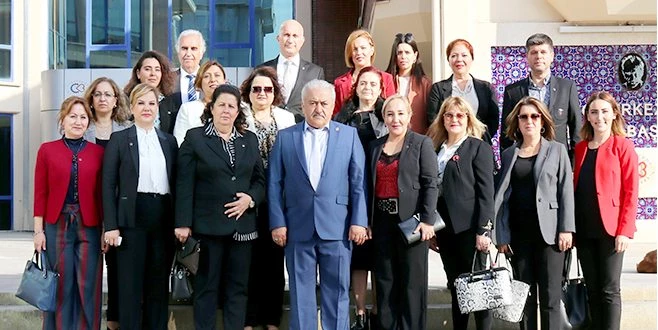 KADIN GİRİŞİMCİLER ÇERKEZKÖY TSO?DA BİR ARAYA GELDİ