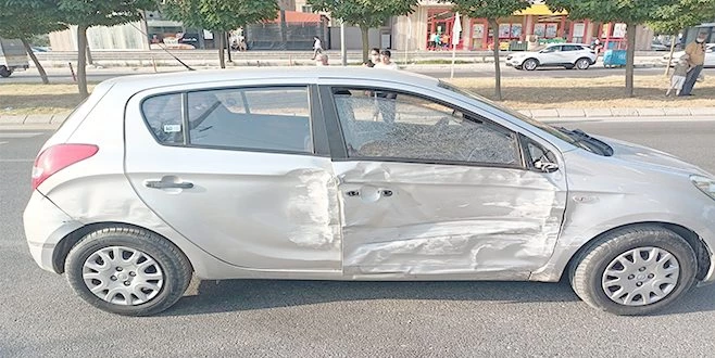 ÜZERİNE GELEN KAMYONETİ FARK ETMESİ OLASI FACİAYI ÖNLEDİ