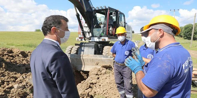 KAPAKLI BELEDİYESİ`NDEN MESİRA ALANINA KANALİZASYON