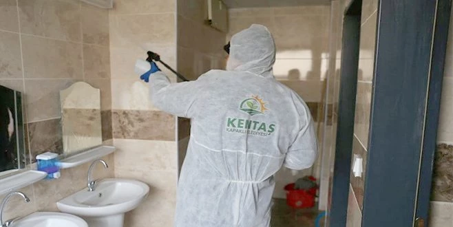 KAPAKLI`DAKİ OKULLAR DEZENFEKTE EDİLDİ