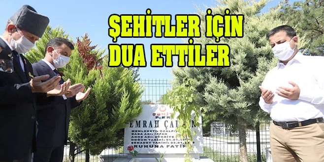 KAPAKLI PROTOKOLÜ ŞEHİTLİK ZİYARETİ