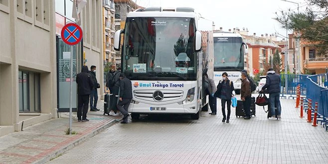 SÜLEYMANPAŞA`DA DA TAHLİYELER BAŞLADI