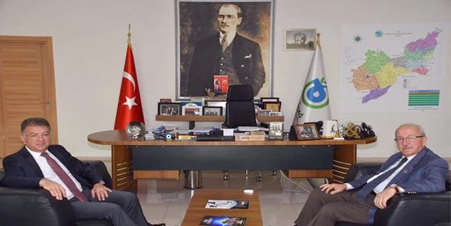 KAYMAKAMDAN BAŞKANA ZİYARET