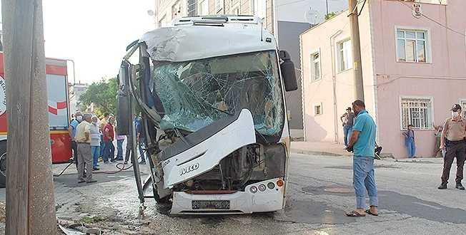 USTA ŞOFÖR FACİAYI ÖNLEDİ