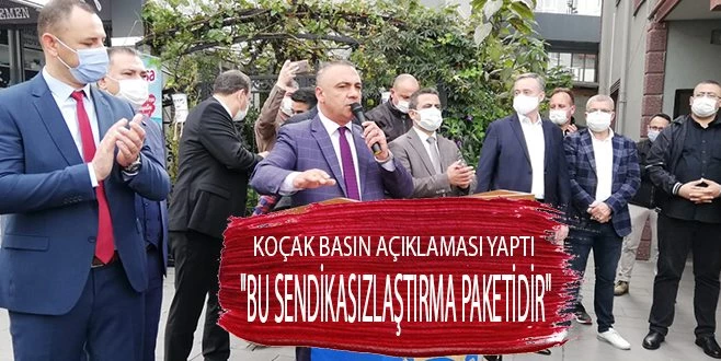 İSTİHDAM PAKETİNE SENDİKALARDAN TEPKİ