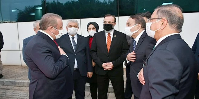 TBMM BAŞKANI ŞENTOP VE VALİ YILDIRIM KOÇAK FARMA?YI ZİYARET ETTİ