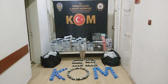 PİYASA DEĞERİ TAM 5 MİLYON: BİNLERCE ELE GEÇİRİLDİ