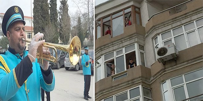  KEŞAN BELEDİYE BANDOSUNDAN ?EVDE KAL? KONSERİ