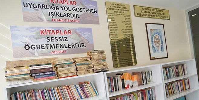 ERGENE BELEDİYESİ KÜTÜPHANESİ COVİD19 KURALLARINA UYGUN HİZMET VERİYOR
