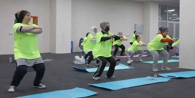 KADINLARA ÖZEL SPOR KURSU DEVAM EDİYOR