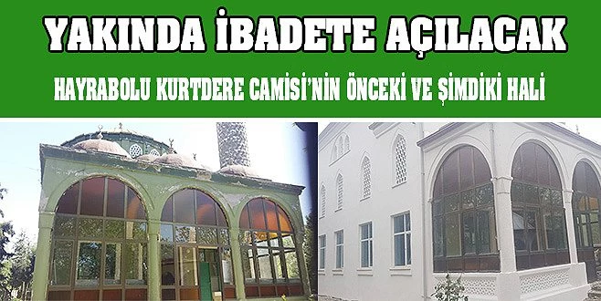 CAMİ YIKILMAKTAN KURTULDU