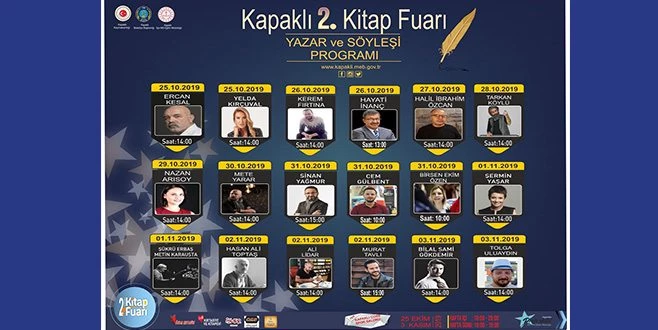KAPAKLI`DA 2. KİTAP FUARI AÇILACAK