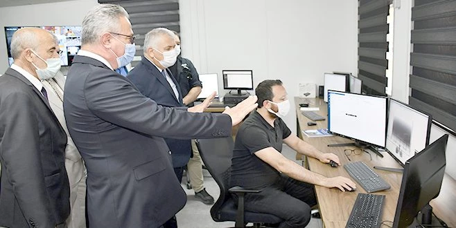 VALİ  YILDIRIM, ASYAPORT LİMANINDA İNCELEMELERDE BULUNDU