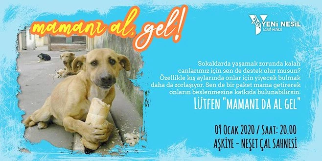 KONSER BİLETİ YERİNE MAMA