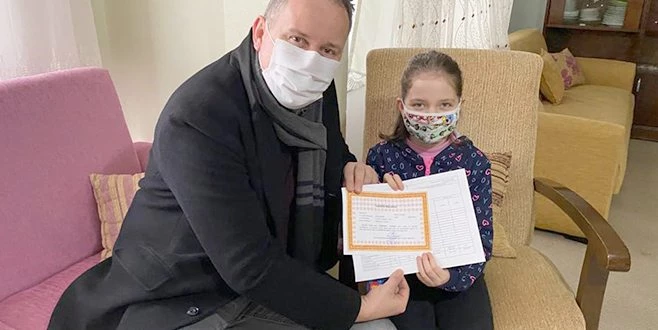 TEKİRDAĞ?DA BAŞARILI KIZ ÖĞRENCİLERE KARNE SÜRPRİZİ!