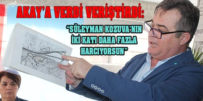 DÖNMEZ`DEN AKAY`A: BU DEĞİRMENİN SUYU NEREDEN?