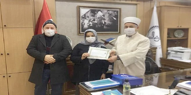 GÜRCİSTANLI ELZA MÜSLÜMAN OLDU